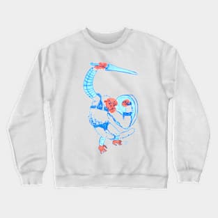 Snow Monkey Gladiator Crewneck Sweatshirt